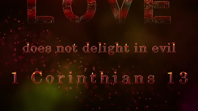 Love 1 Corinthians 13