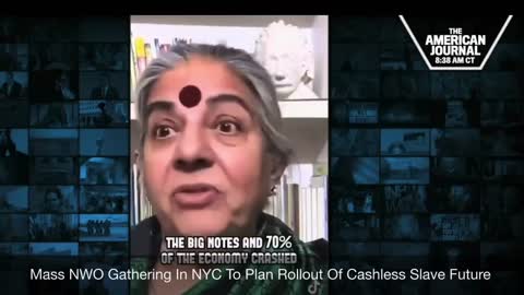 Mass NWO Gathering In NYC To Plan Rollout Of Cashless Slave Future