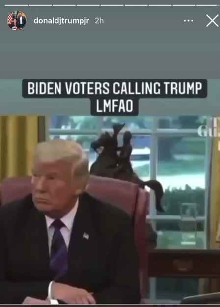 Biden Voters Calling Trump