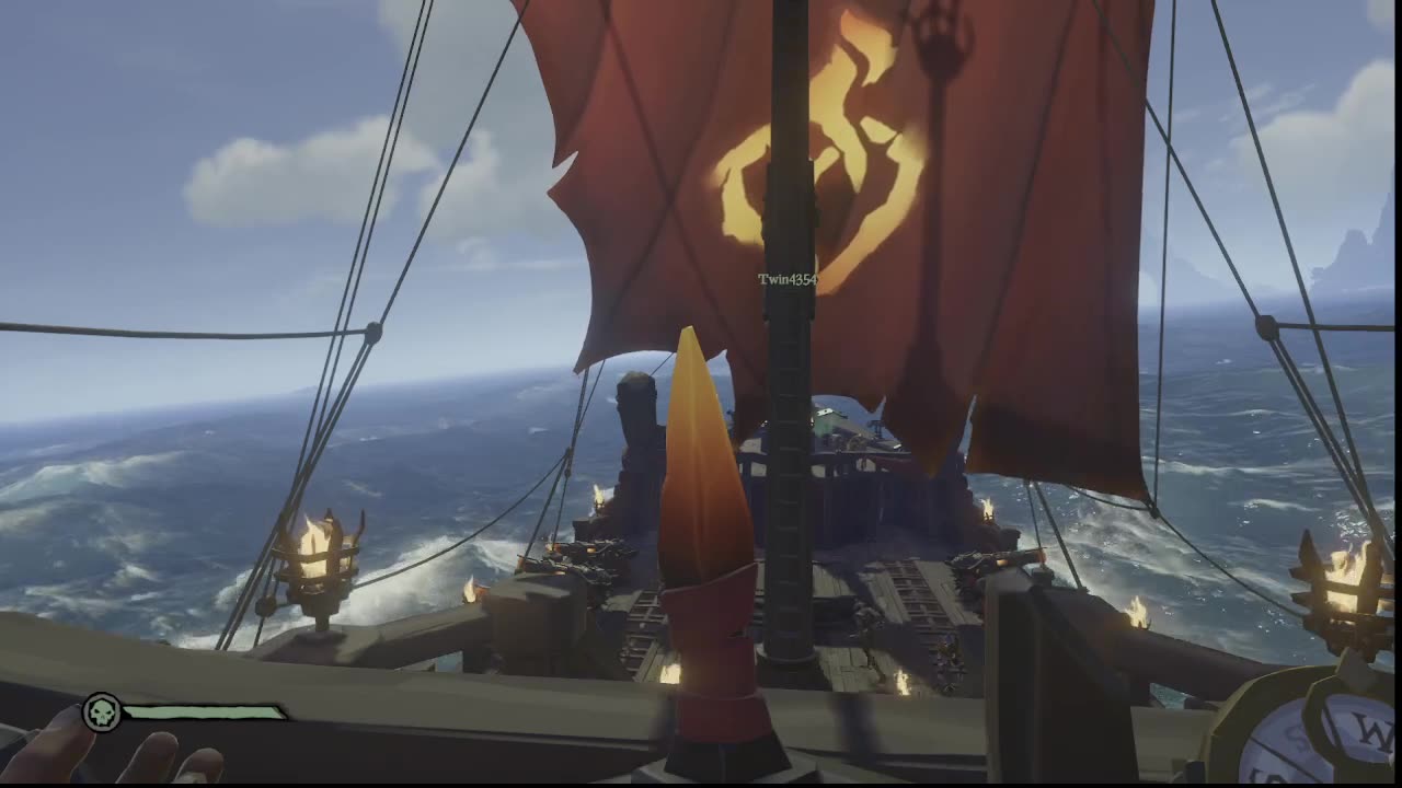 The Burning Blade in Sea of Thieves!