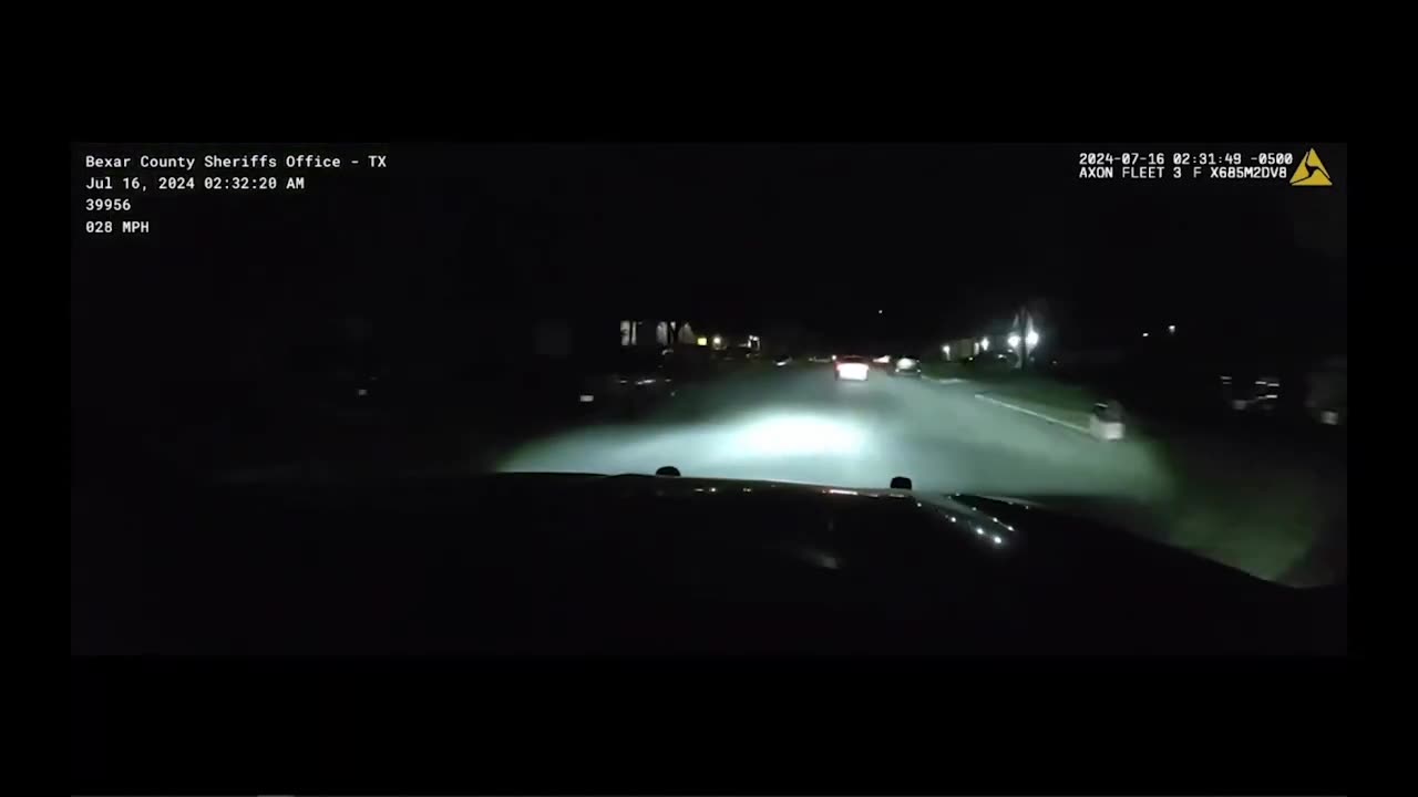 Edited down: Dashcam video of deputy striking suspect with patrol vehicle