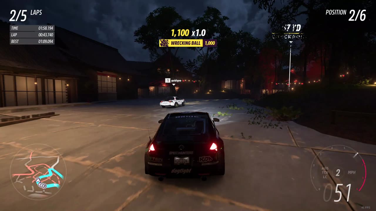Forza Horizon 5 - Hong Akai Race in a Nissan!
