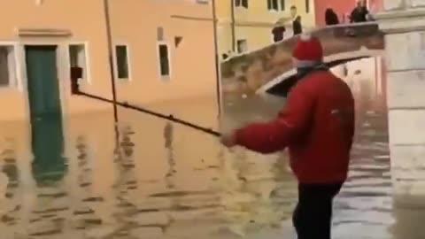 Tourists In Venice