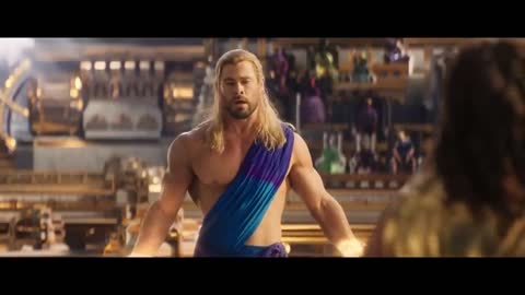 Thor vs Zeus Full Fight - Thor defeats Zeus using Thunderbolt - Thor: Love and Thunder(2022) Full HD