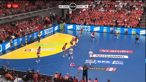 Denmark VS Norway women's Friendly Handball Match 2024