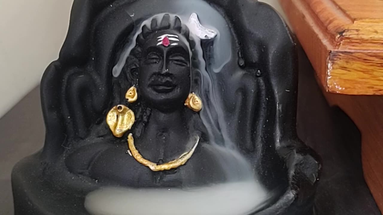 Shiva's Mystical Dance: Fog, Smoke, and Spiritual Awakening