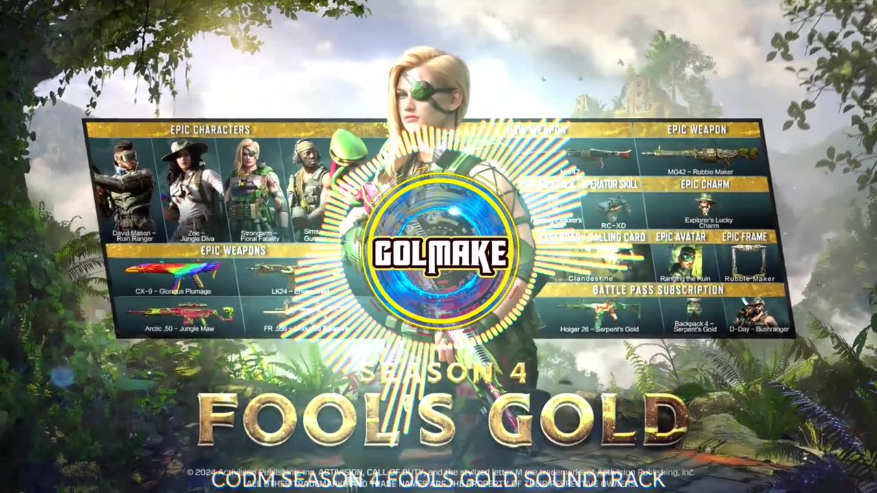 codm season 4 fools gold soundtrack