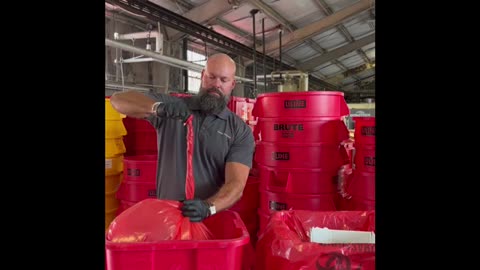 How to Tie a Red Bag