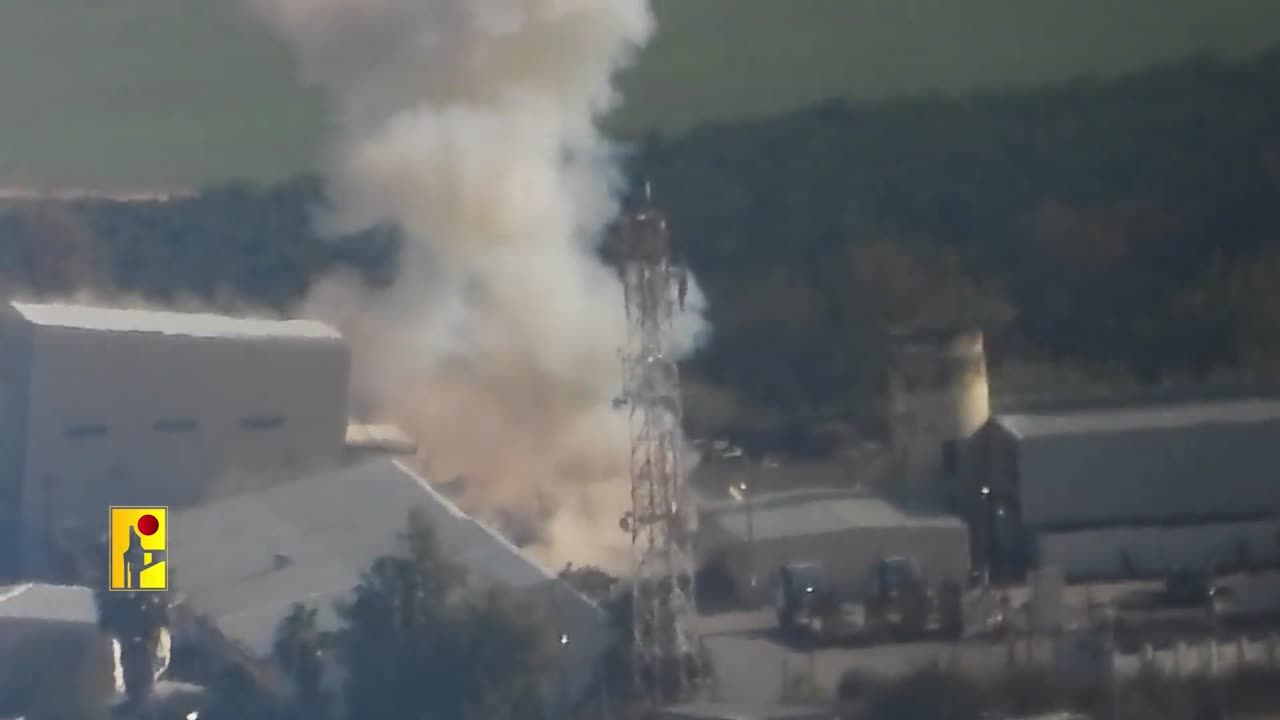 Hezbullah released the footage of their attack on an Israeli army base