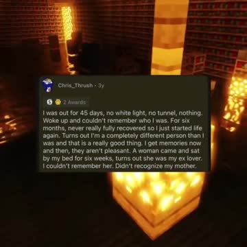 What was it like being in a coma? I Reddit stories I