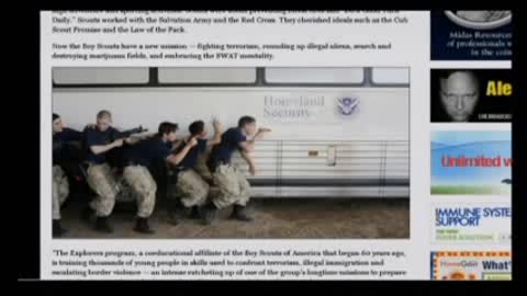 Boy Scouts Train to Become Homeland Gestapo 1 of 2