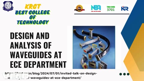 Invited talk on Design and Analysis of Waveguides at ECE Department