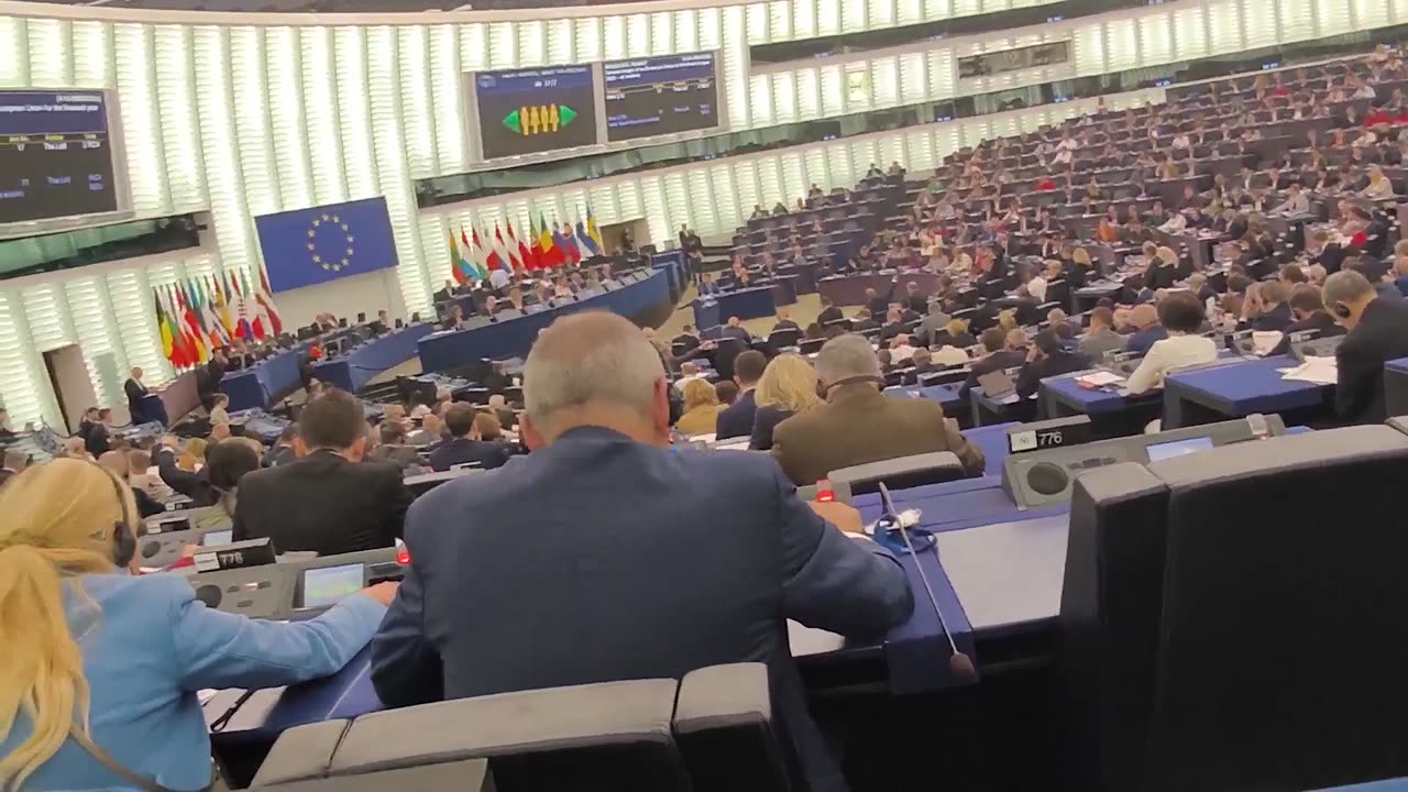 Grădina zoologică din Parlamentul European... Maimuțele votează...