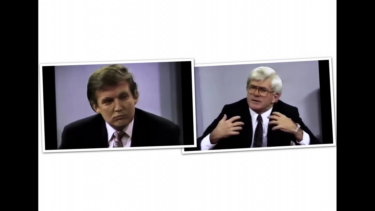 Donald Trump on Phil Donahue Show-Dec. 15, 1987