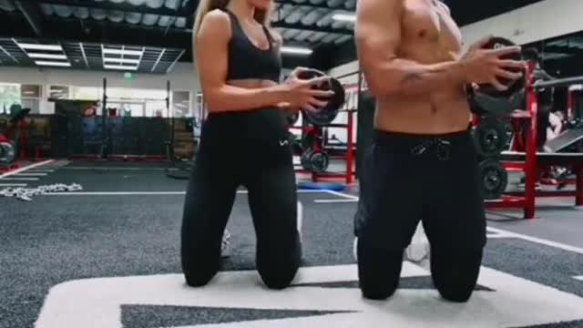 Couples Abs Workout - 15 min🔥