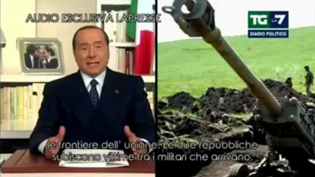 L'audio di Berlusconi che parla della guerra in Ucraina