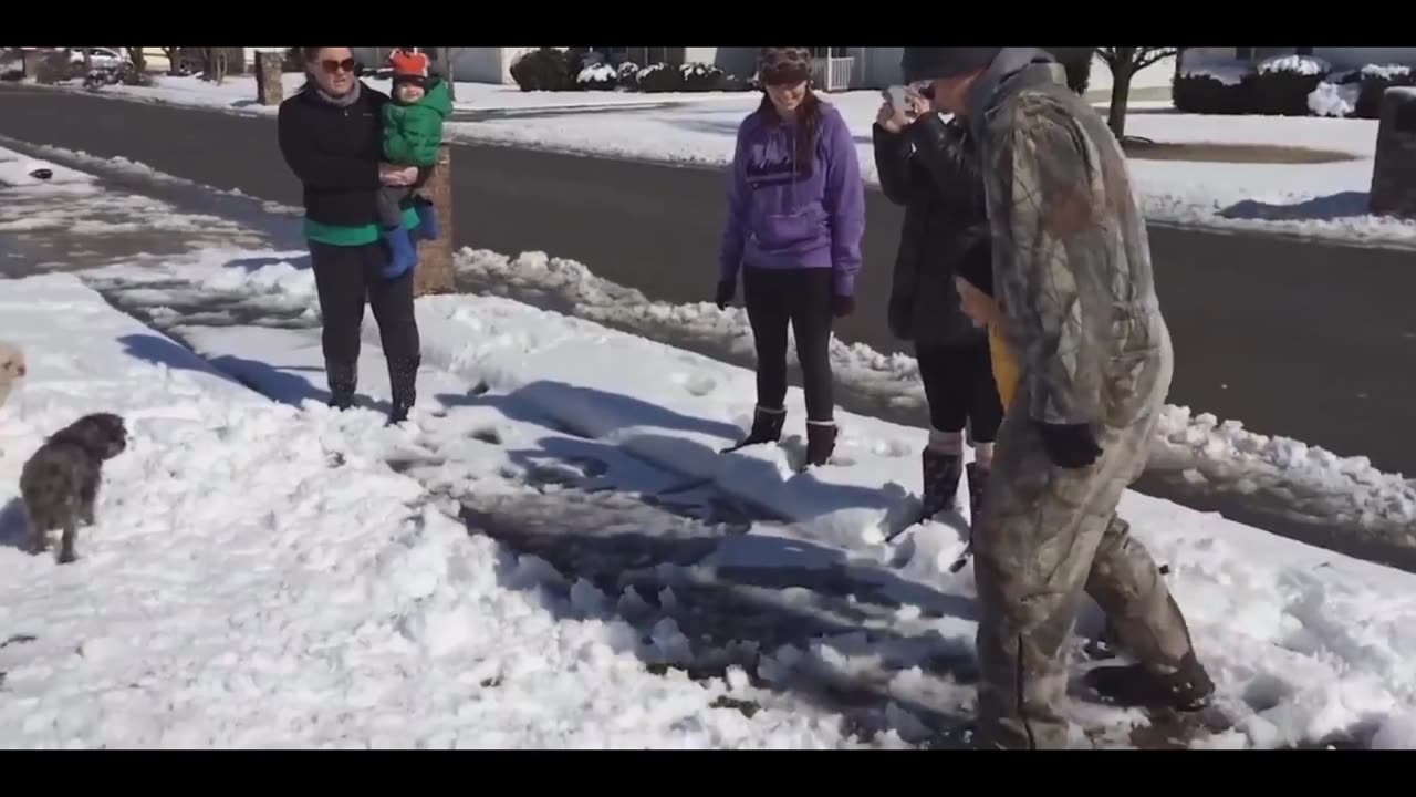 Winter Wipeouts! Epic Fails in the Snow ❄️😂 | Hilarious Winter Fails Compilation