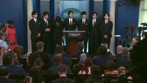 BTS Talks At White House Press Briefing