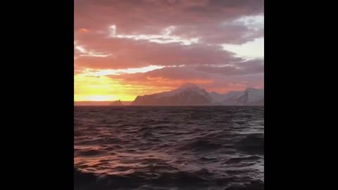Raging waves