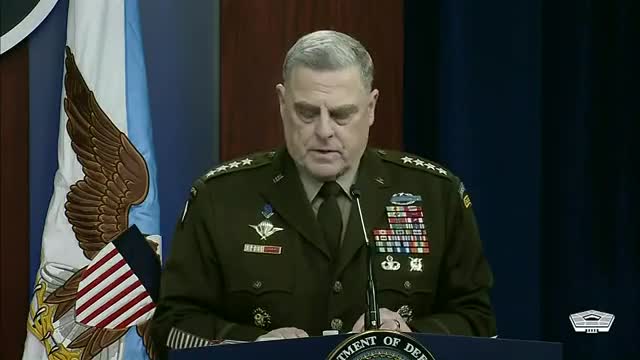 Top Military Leaders Provide Updates On Ukraine And Russian Aggression