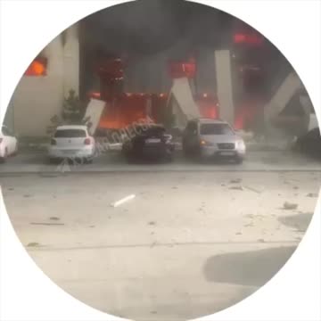 Sequence of Secondary Detonations After a Missile Strike in Odessa