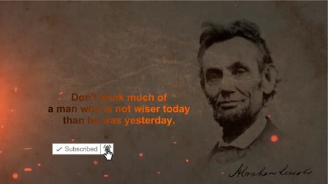 Abraham Lincoln_34 Quotes_Part_26