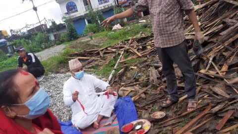 Unique pooja in Nepal