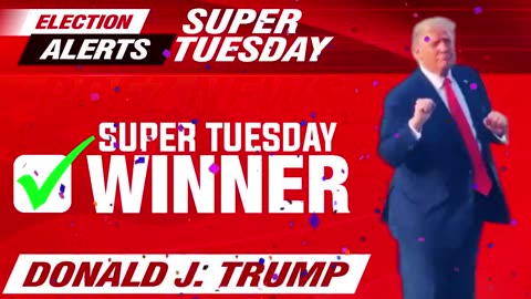 Trump is the winner of the Super Tuesday