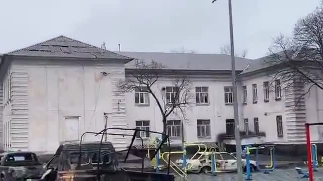From the Centre of "42nd school" and the Central areas of Mariupol on March 12, 2022