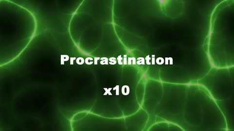 Amplified Reiki [AR] for Procrastination - 10x Stronger Energy