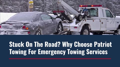 Emergency Towing Services Libby MT