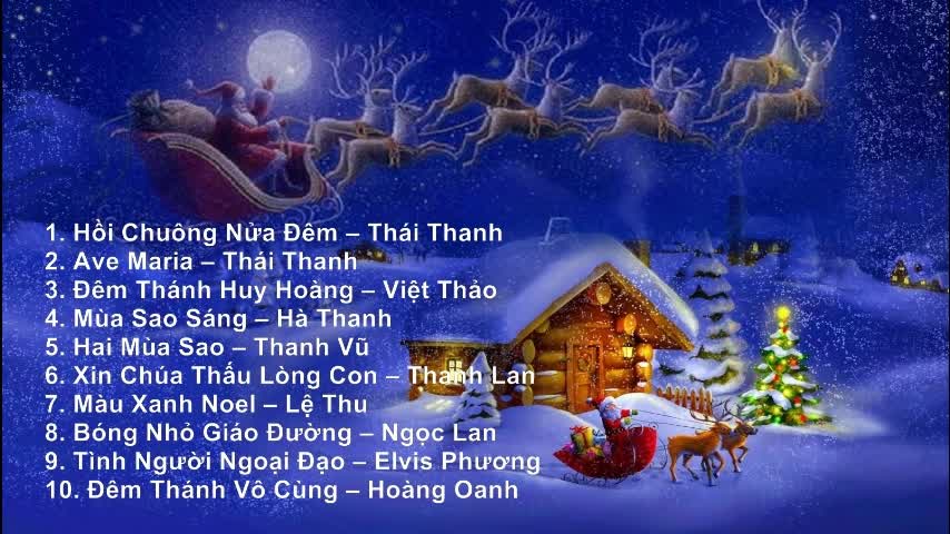 Nhạc Giáng Sinh của Nhạc Sĩ Nguyễn Văn Đông - Thu Âm Trước 1975