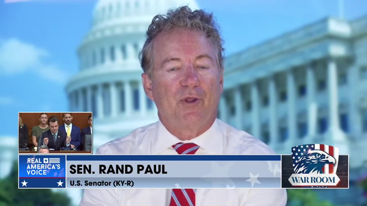 Senator Rand Paul: The FBI And DHS Has No Right To Regulate The Internet