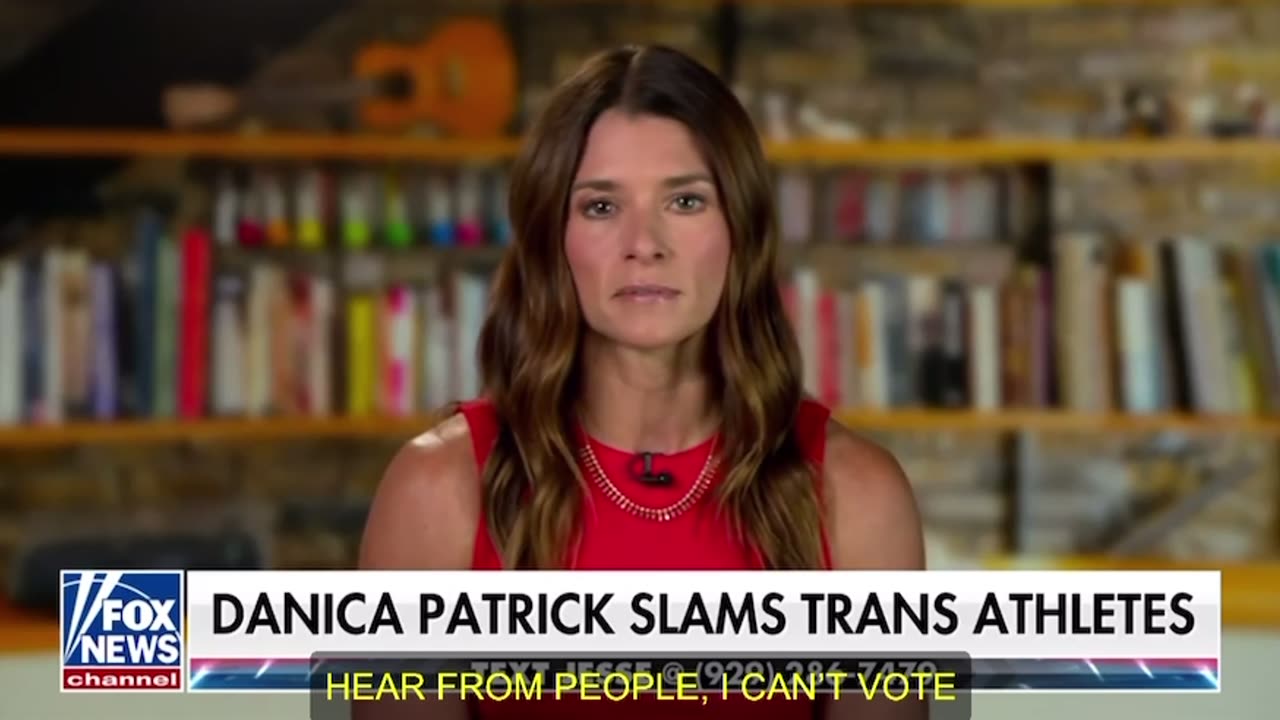 NASCAR Star Danica Patrick Slams "Trans" Athletes Taking Over Women's Sports