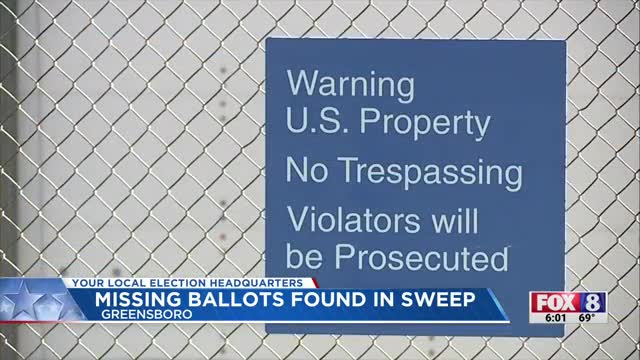 Missing ballots found in sweep in Greensboro