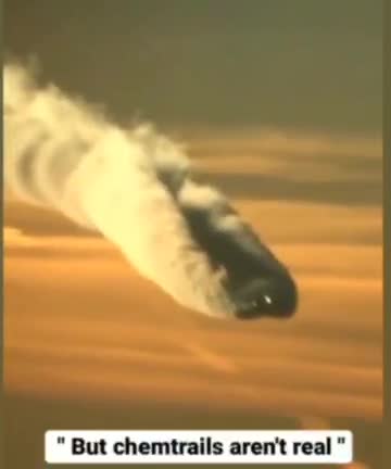 Might as well be an alien ship using a cloaking device... spraying us like bugs...