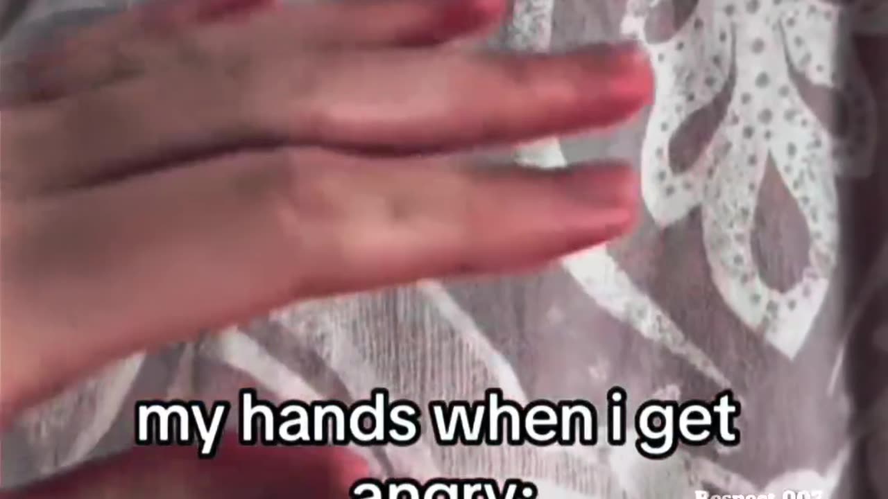 My hand when I get angry #shorts