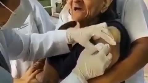 The scream of the old lady