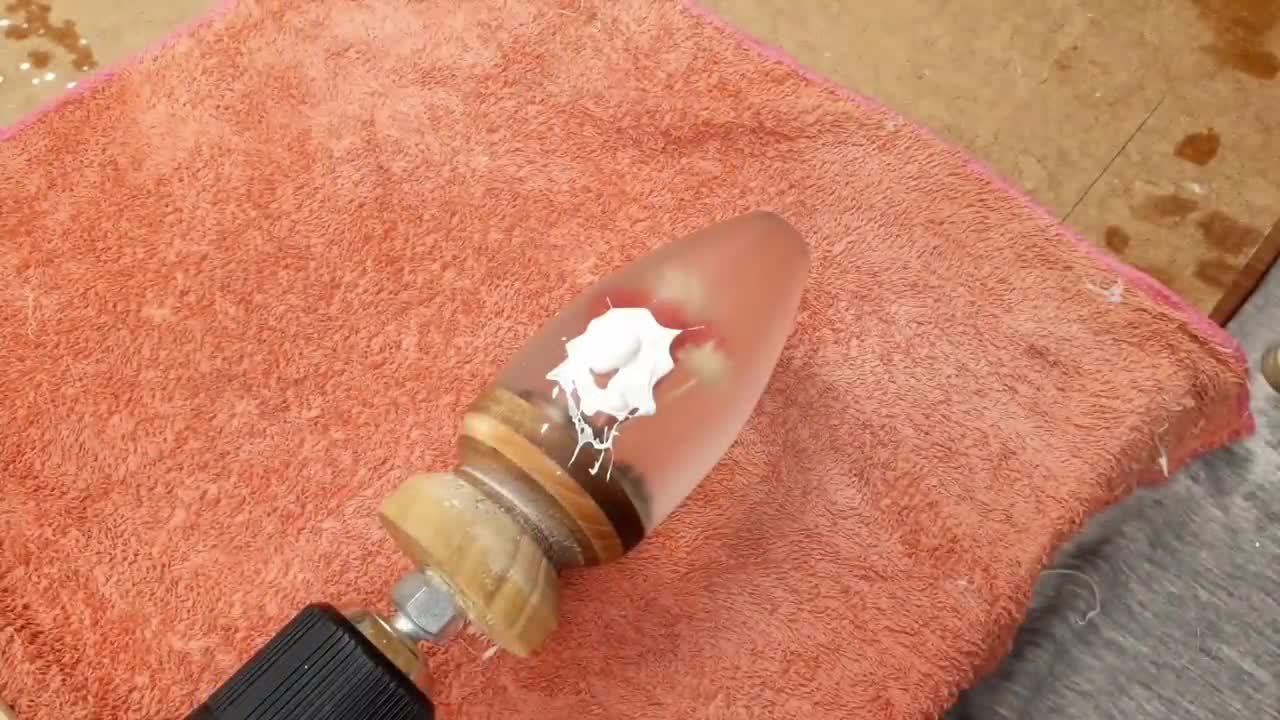 I try to do the turning process