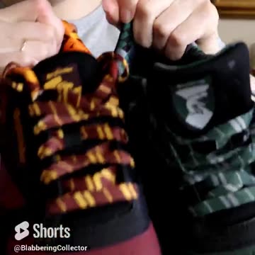 Reebok X Harry Potter #wizardingworld #shoes #sneakers #gryffindor #slytherin