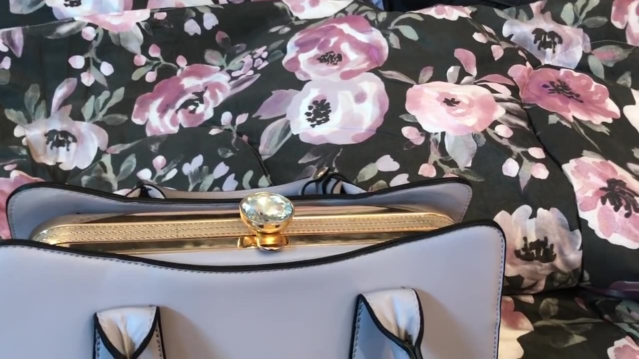What's in my La Terre Fashion Frame Satchel Bag ?