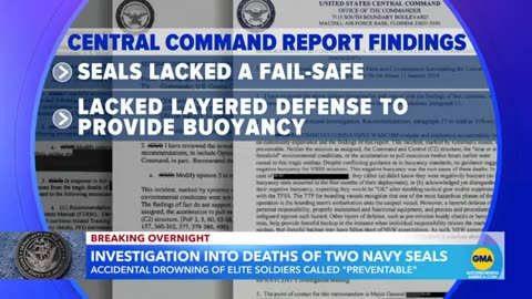 Investigation underway into deaths of 2 Navy SEALS