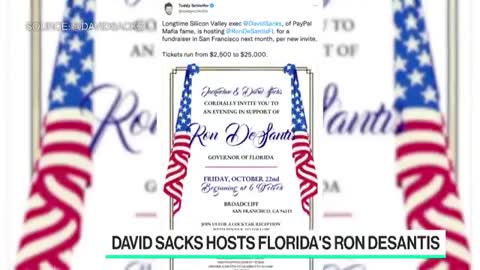 David Sacks destroys dumb far-left TV host over blatantly biased anti-Ron DeSantis question