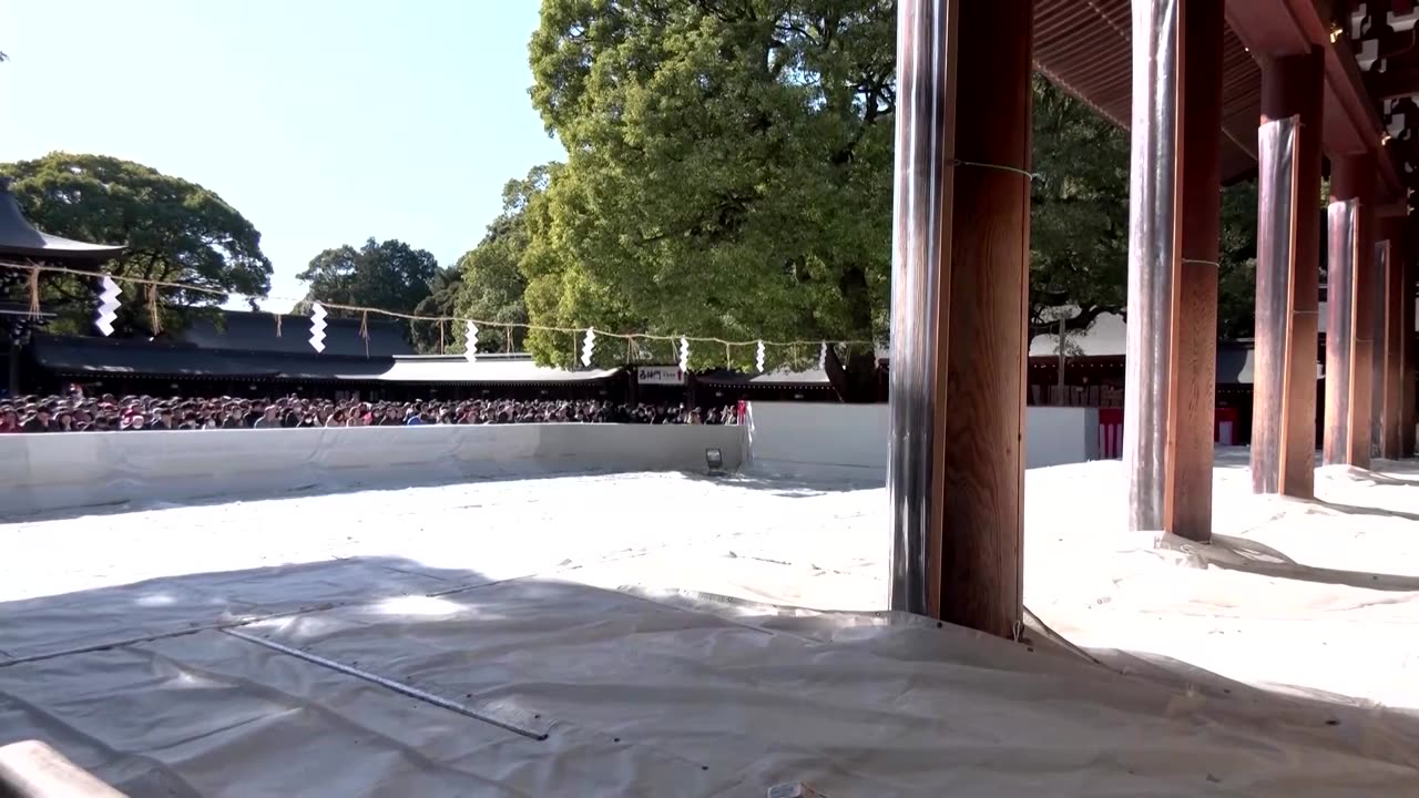 US man arrested for vandalizing Tokyo's Meiji Shrine