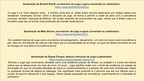 Doutrinas Demoníacas - Parte 2 Yoga