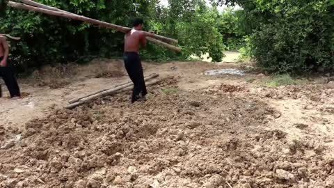 Make a good foundation for survival in the wild