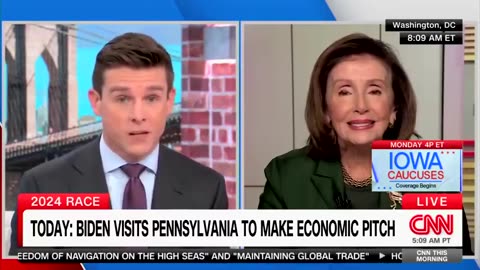 Nancy Pelosi- 'Many of us know that it is impossible for Trump to be the president again.'