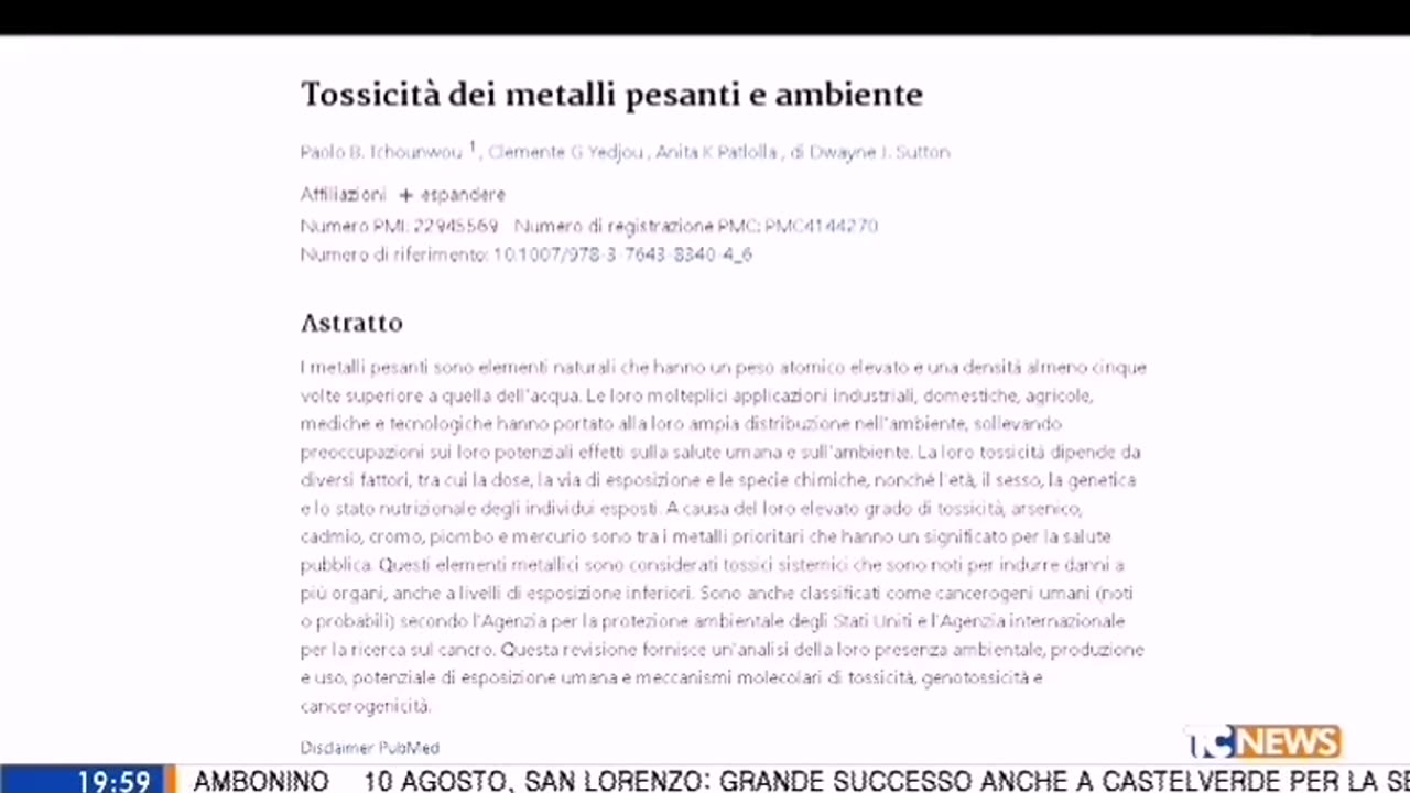 #TELECOLOR: “A FAENZA RILEVATE NEI TERRENI ENORMI QUANTITÀ DI METALLI PESANTI, 🛑E SPECIALMENTE DI BARIO E DI ALLUMINIO!!” 👿👿👿