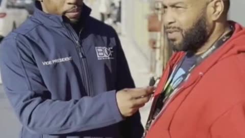 Chicago being asked who they will vote for Trump or Biden