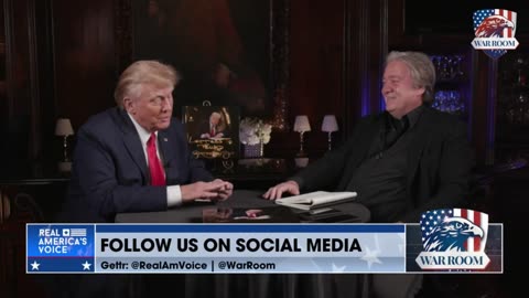 NOSTALGIA: Steve Bannon Sit Down With President Donald J. Trump